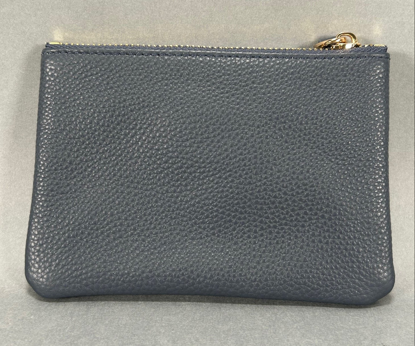 Pom Pom Pebbled Zip Pouch