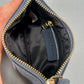 Pom Pom Pebbled Zip Pouch
