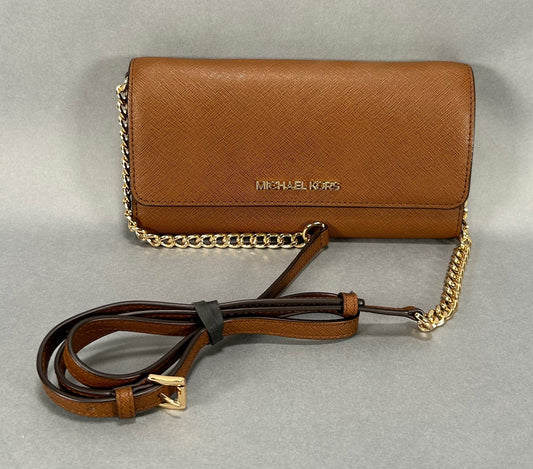 Michael Kors Jet Set Chain Wallet - Brown