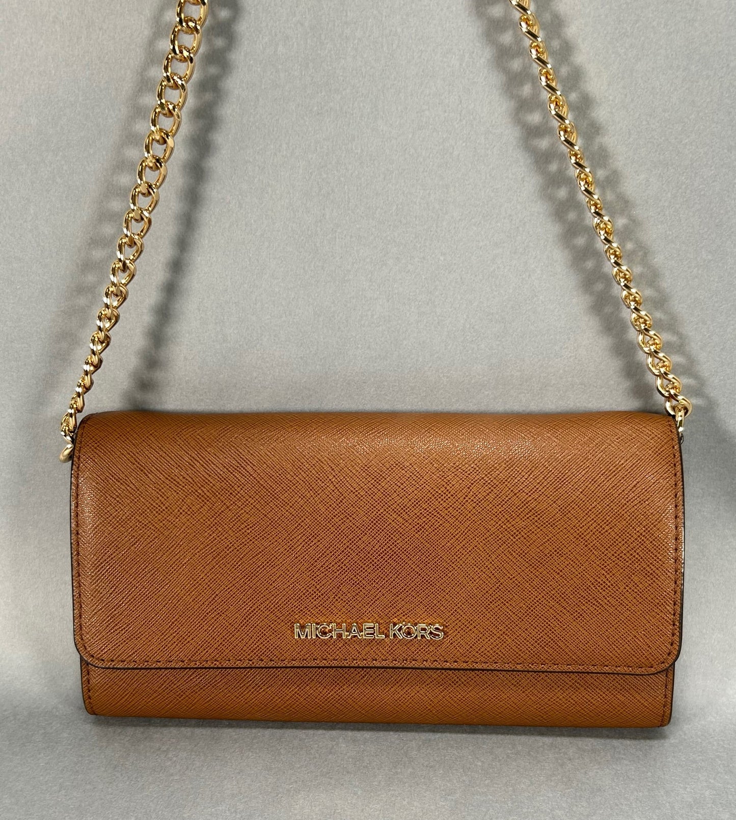 Michael Kors Jet Set Chain Wallet - Brown