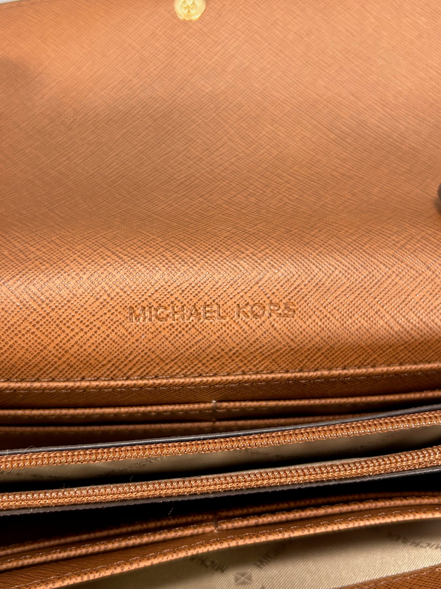 Michael Kors Jet Set Chain Wallet - Brown