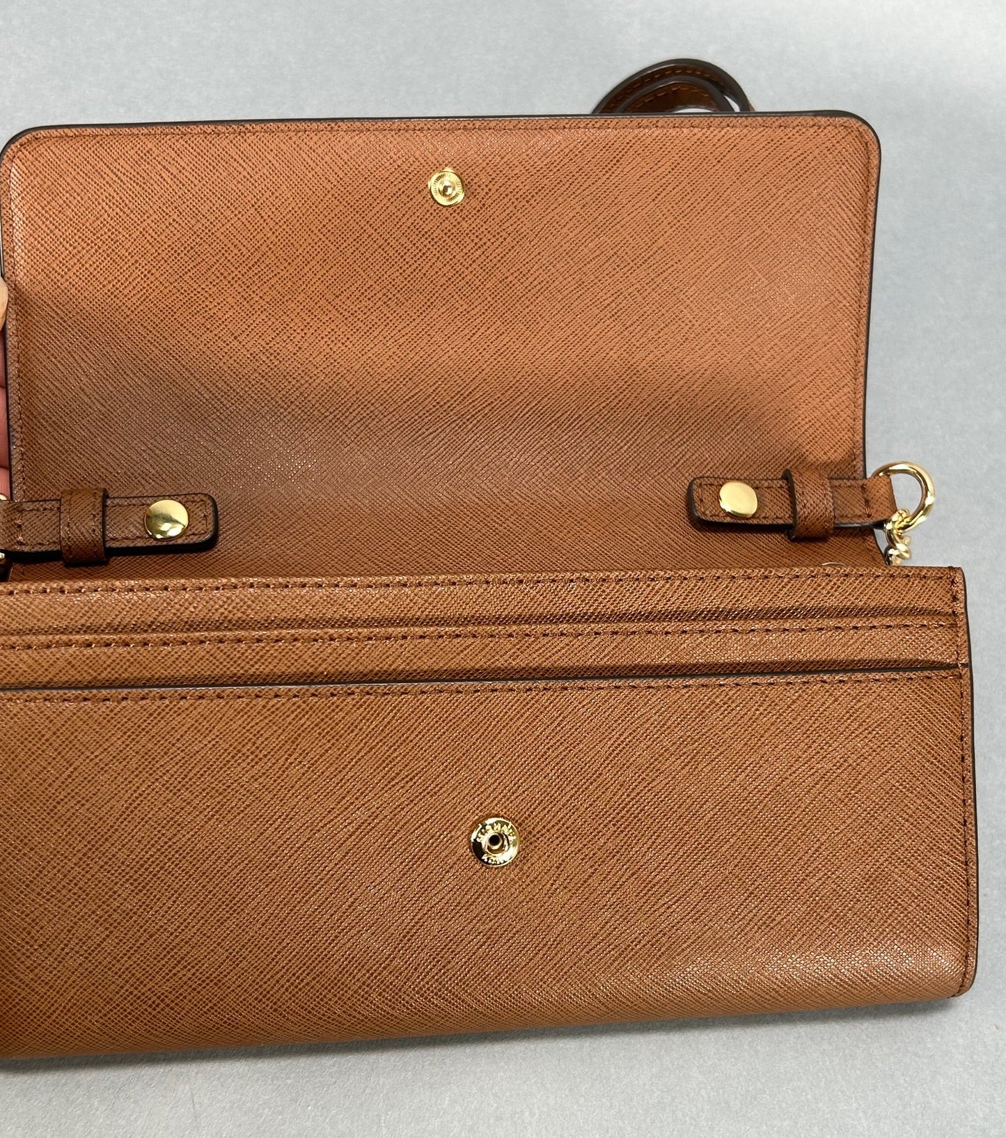 Michael Kors Jet Set Chain Wallet - Brown