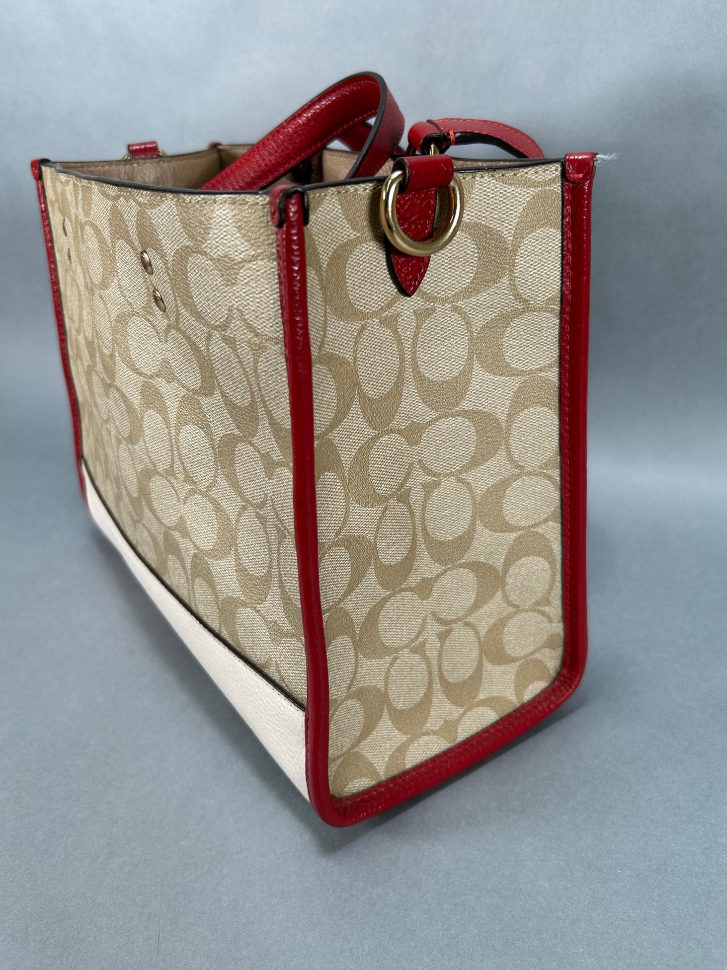 Coach Lunar Dempsey Handbag - Tan