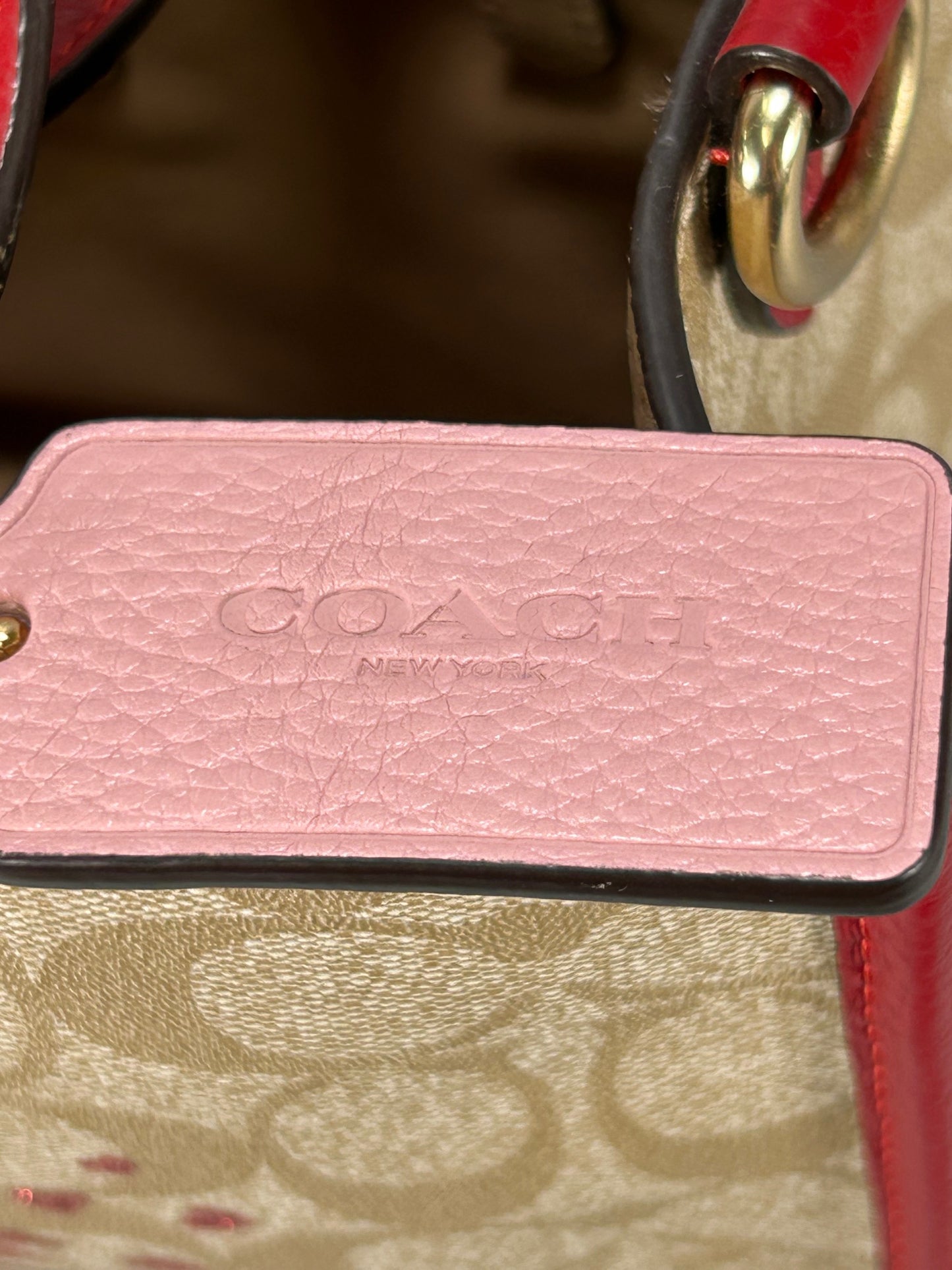 Coach Lunar Dempsey Handbag - Tan