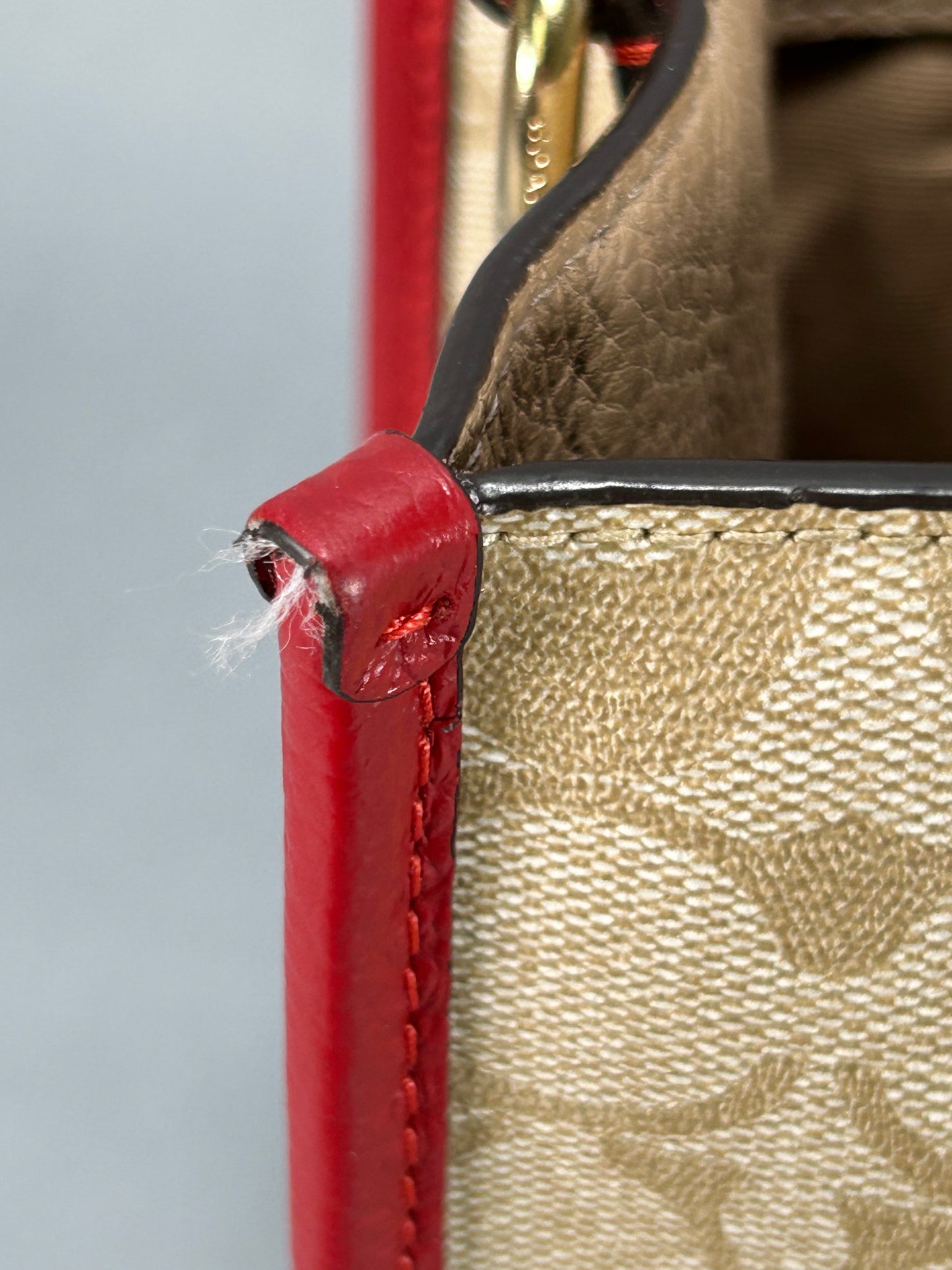 Coach Lunar Dempsey Handbag - Tan