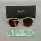 Maui Jim Olili Sunglasses MJ330-05; 55[]18 W/Case