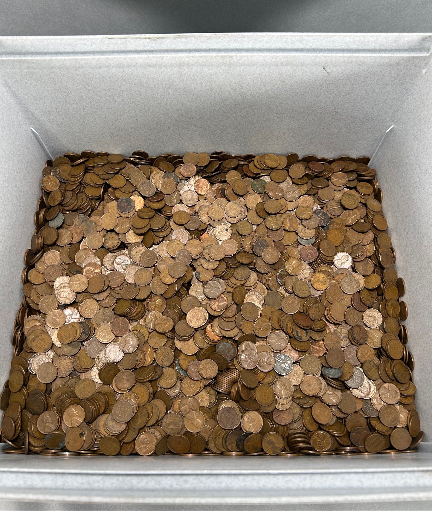 Unsearched Wheat Cents (Random Scoop of 200)