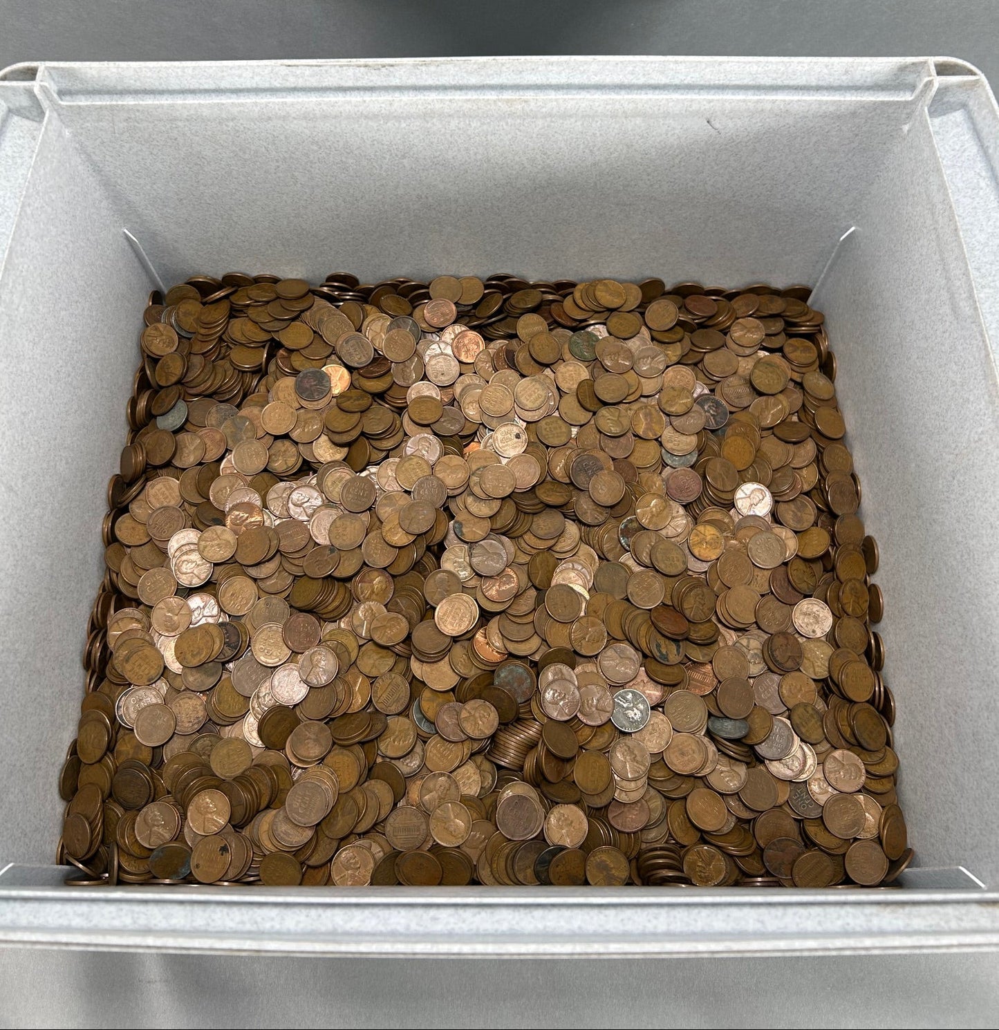 Unsearched Wheat Cents (Random Scoop of 200)