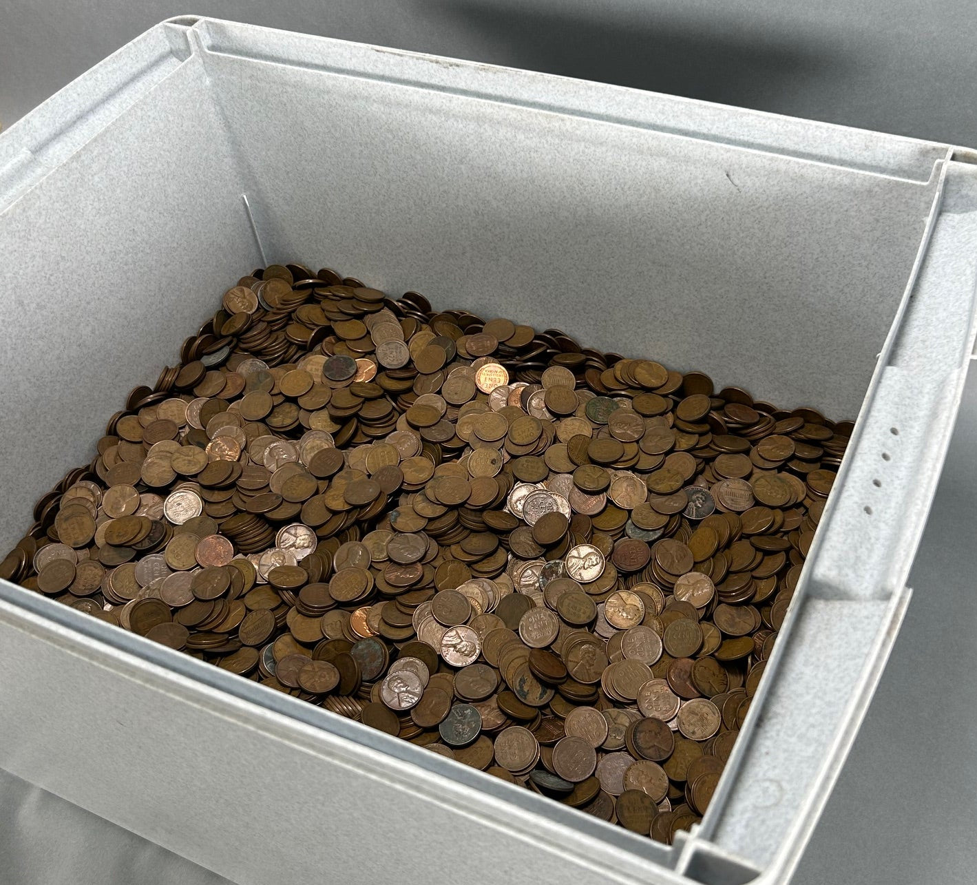 Unsearched Wheat Cents (Random Scoop of 200)