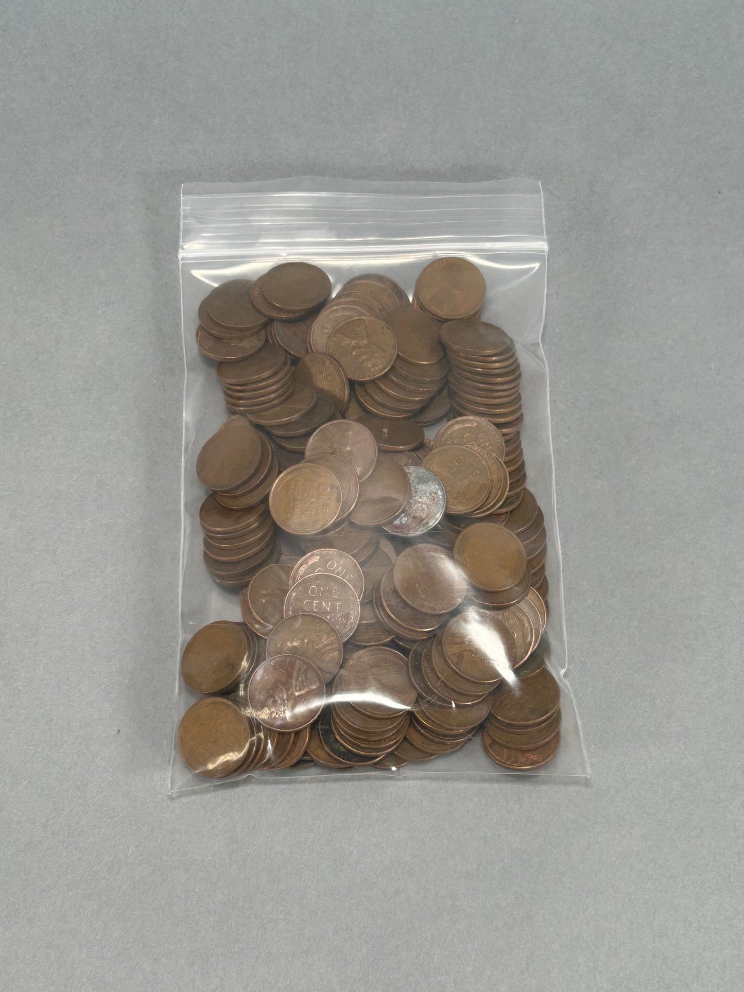 Unsearched Wheat Cents (Random Scoop of 200)
