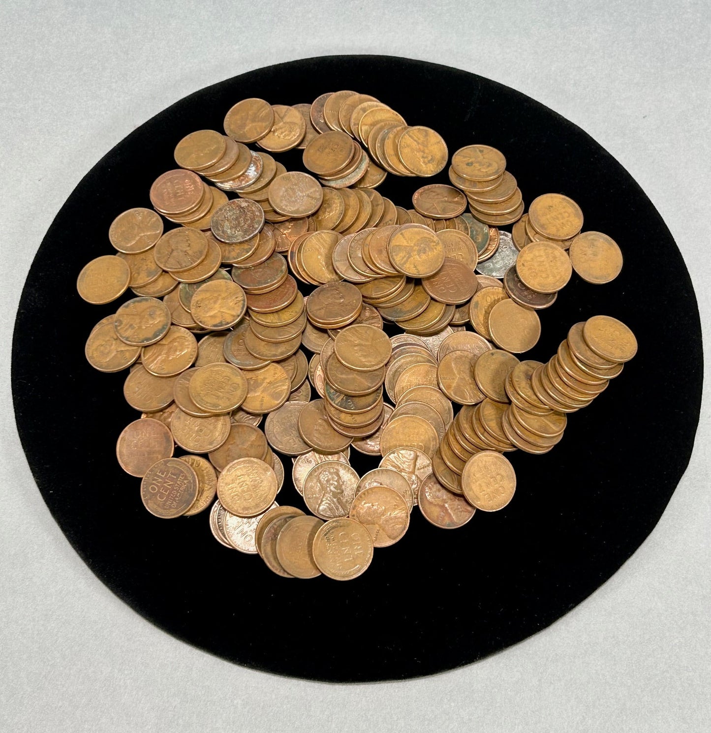 Unsearched Wheat Cents (Random Scoop of 200)