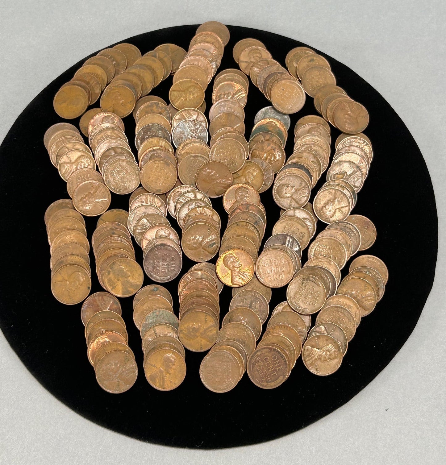 Unsearched Wheat Cents (Random Scoop of 200)