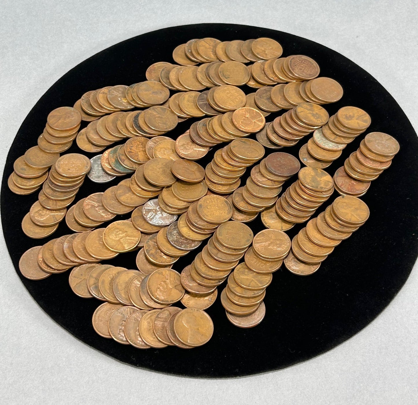 Unsearched Wheat Cents (Random Scoop of 200)