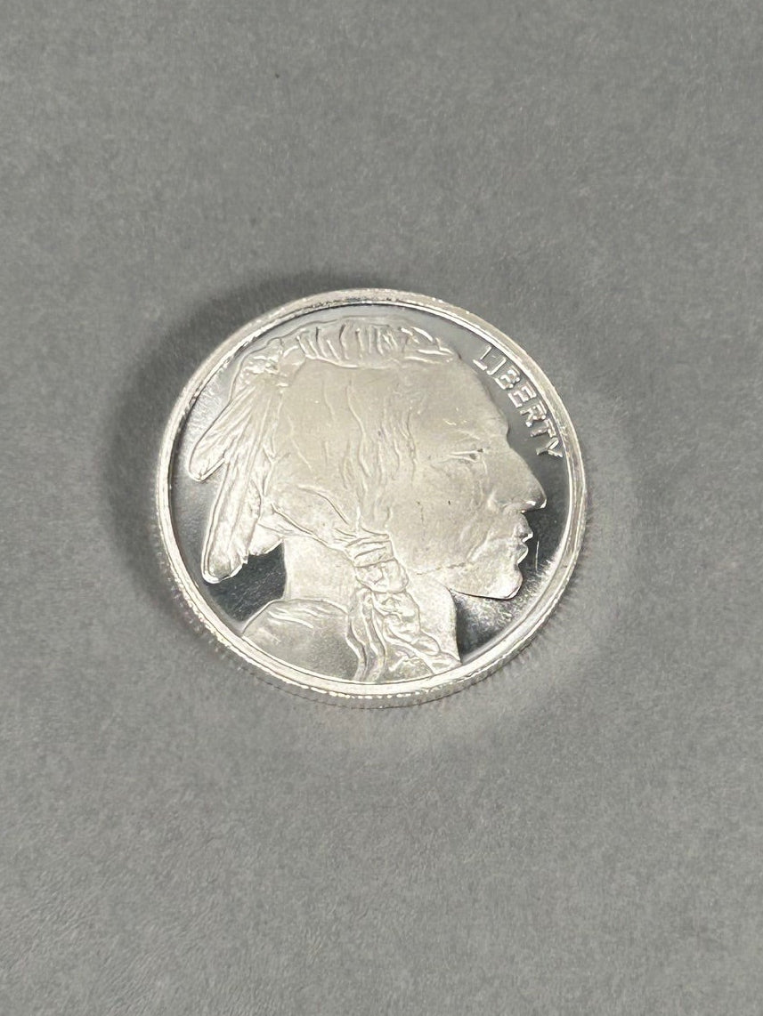 ½ oz .999 Fine Silver Buffalo Round | SilverTowne Mint