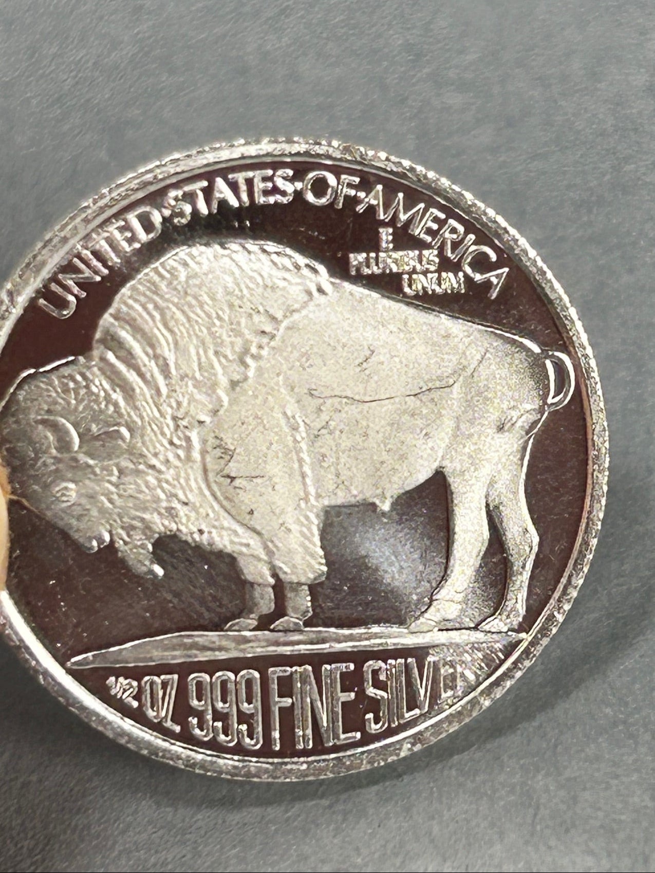 ½ oz .999 Fine Silver Buffalo Round | SilverTowne Mint