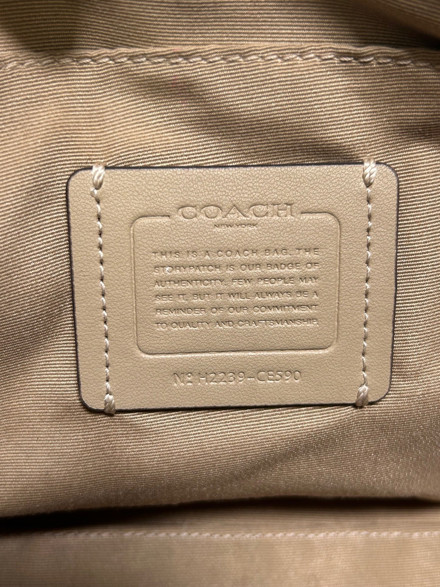 Coach Clara Shooting Star Shoulder Bag W/ Wristlet
