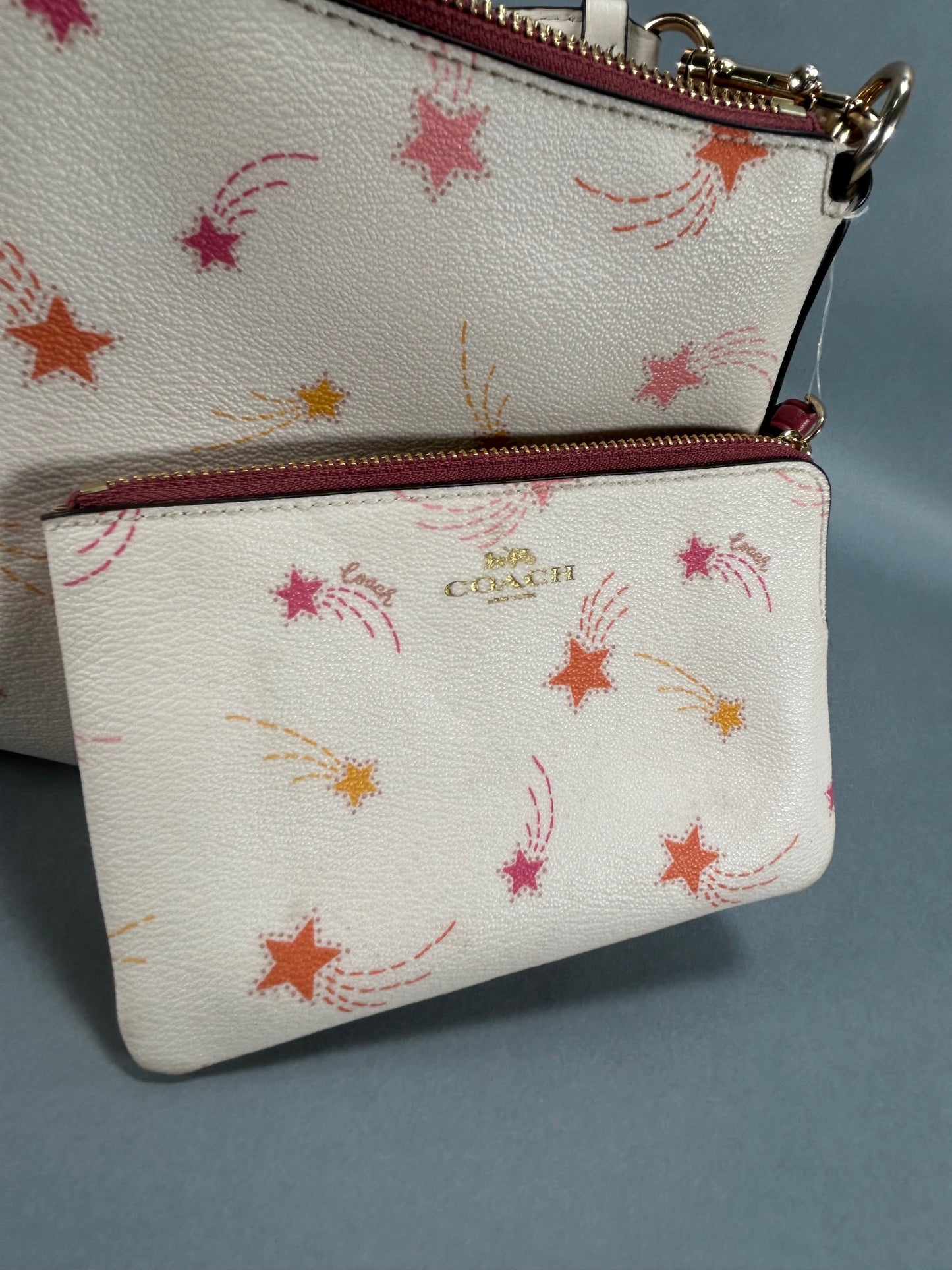 Coach Clara Shooting Star Shoulder Bag W/ Wristlet