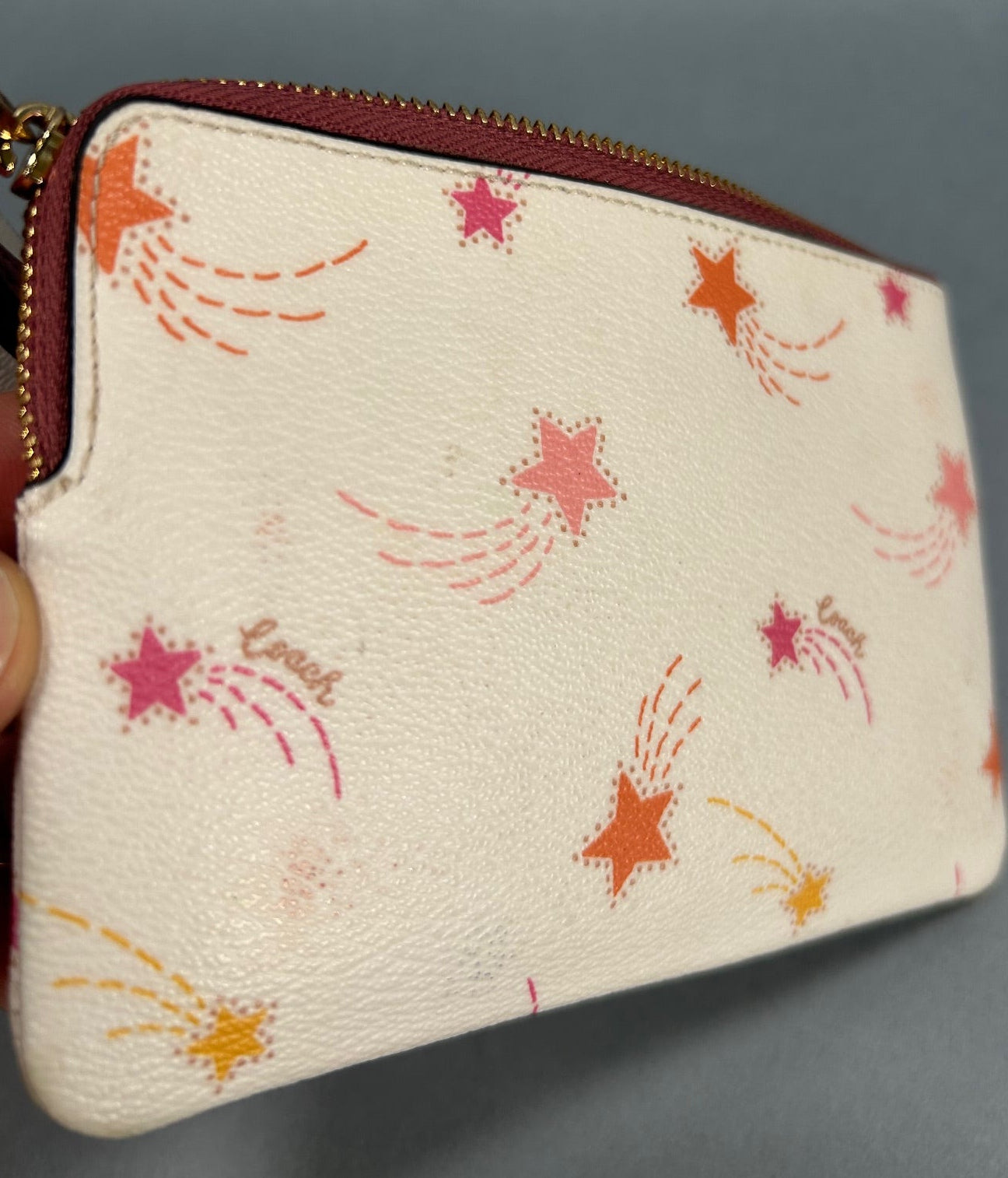 Coach Clara Shooting Star Shoulder Bag W/ Wristlet