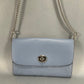 Coach Chain Crossbody Clutch Bag - Blue