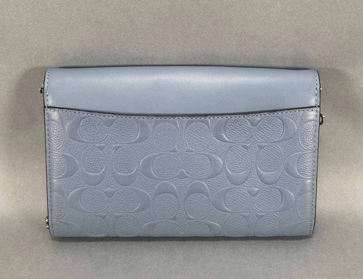 Coach Chain Crossbody Clutch Bag - Blue