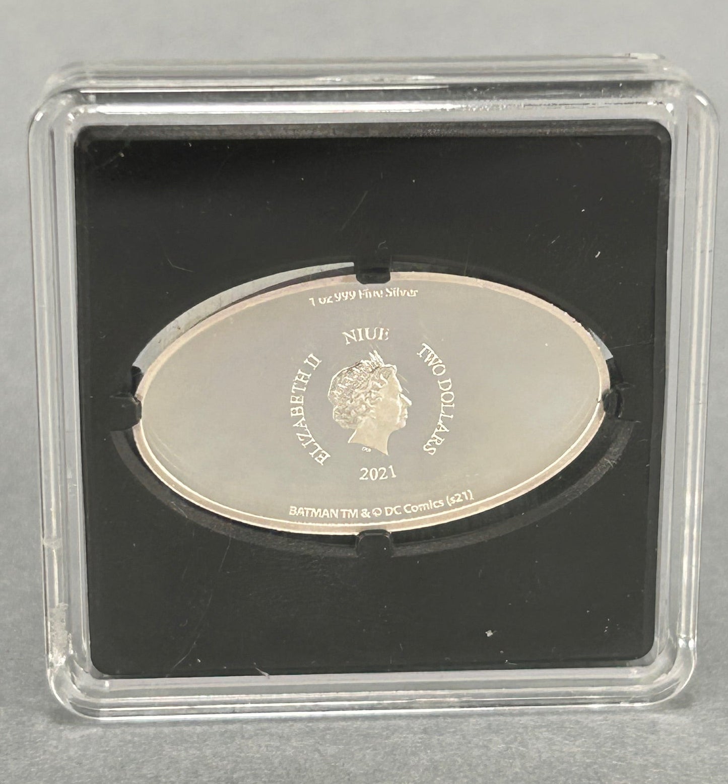 1 oz 999 Fine Silver Niue Two Dollar Batman DC Comic 2021