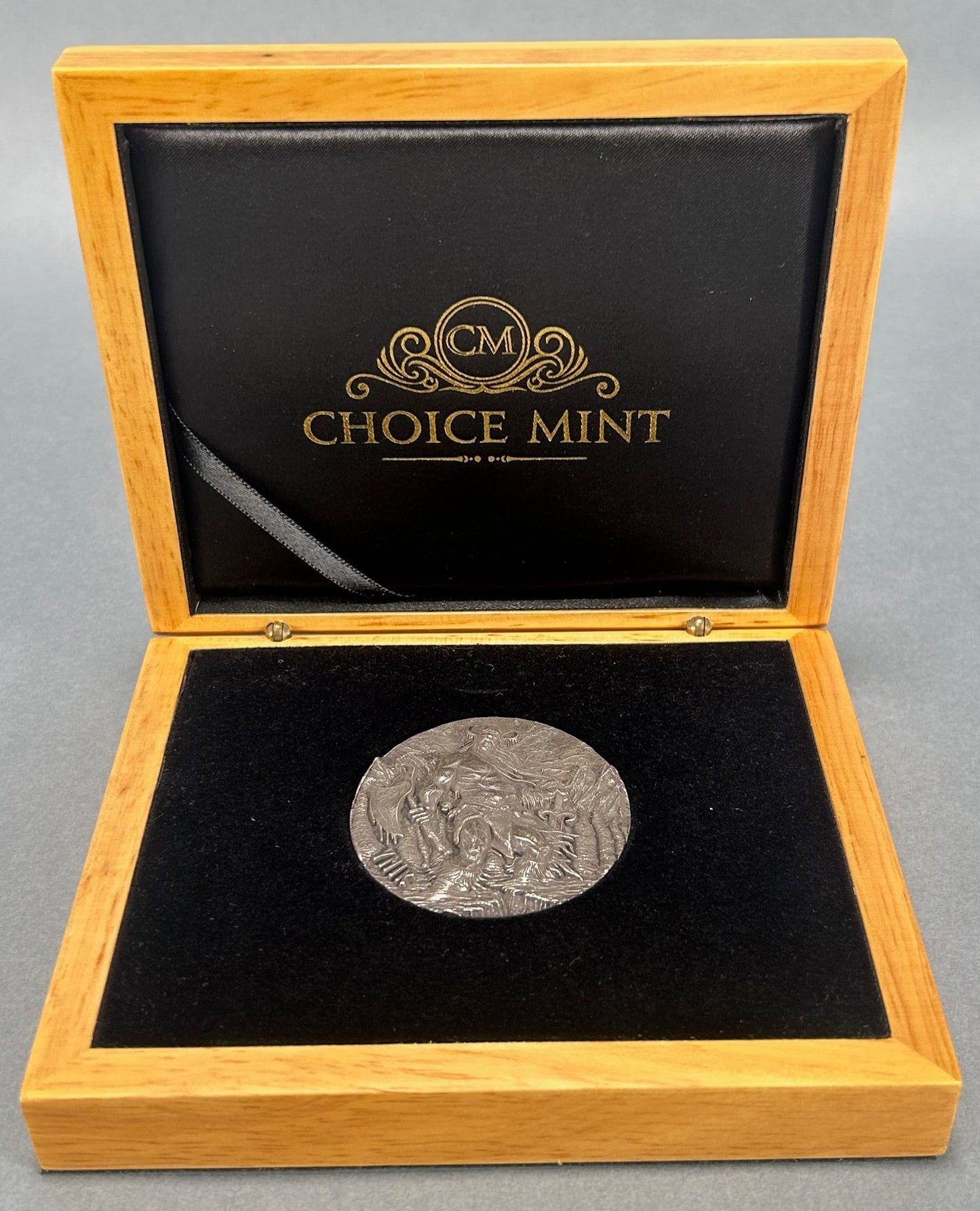 3 oz 999 Fine Silver 2017 Choice Mint Legends of Asgard 108/1,500