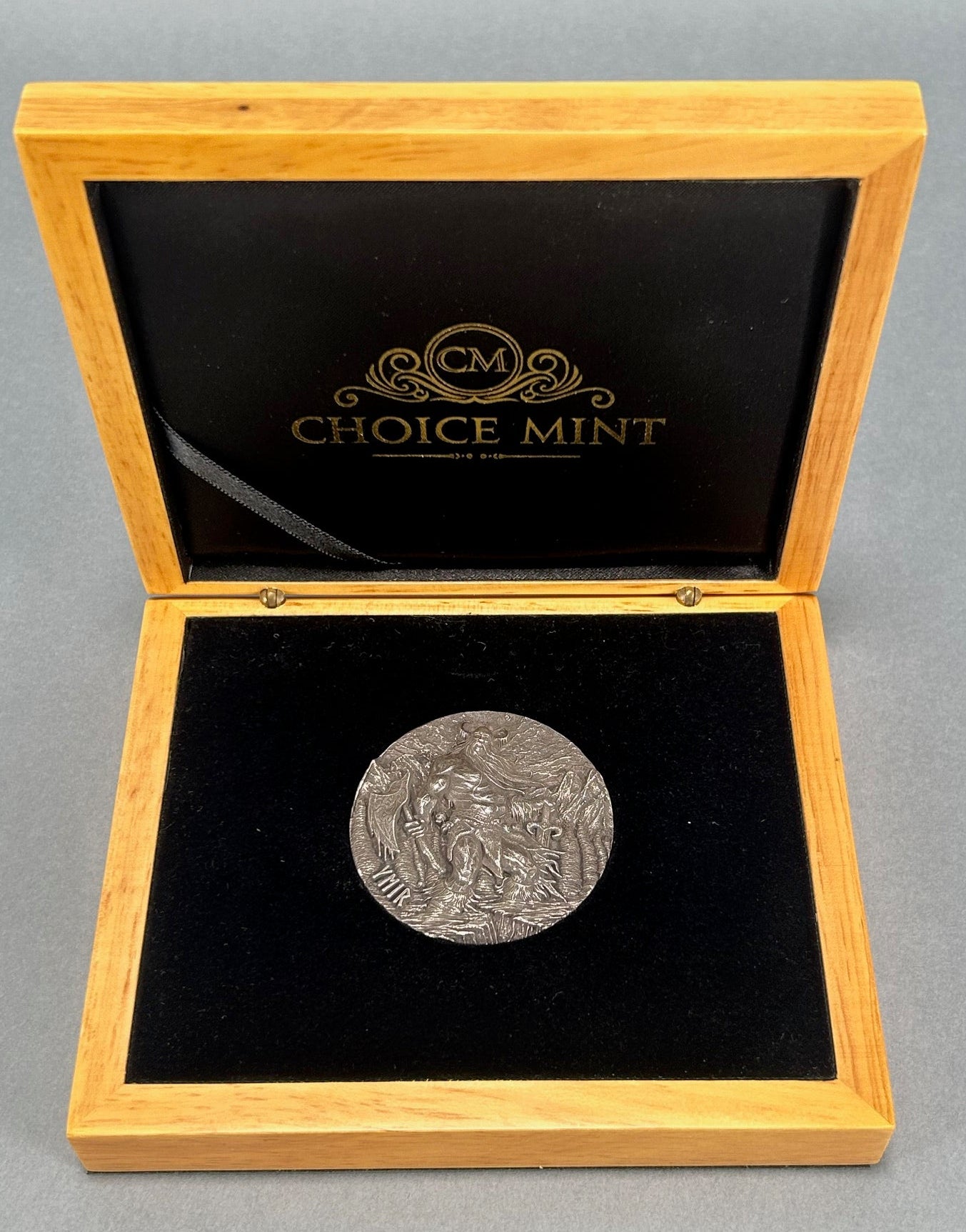 3 oz 999 Fine Silver 2017 Choice Mint Legends of Asgard 108/1,500