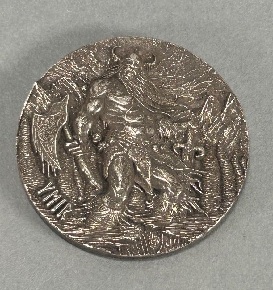 3 oz 999 Fine Silver 2017 Choice Mint Legends of Asgard 108/1,500