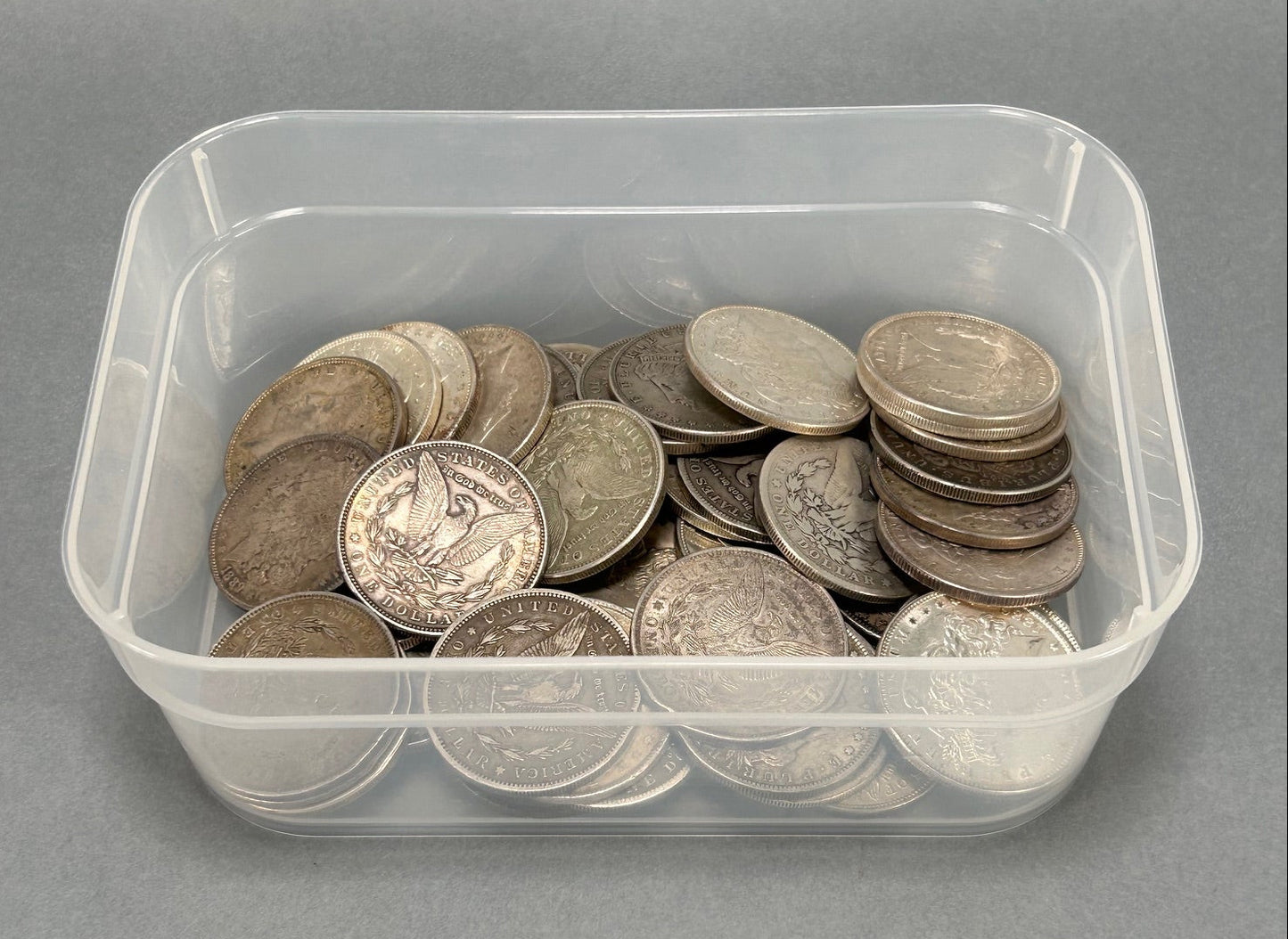 Morgan Silver Dollar (Random Year) From Picture Shown