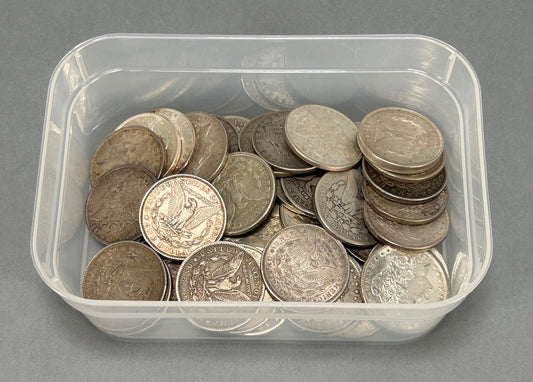 Morgan Silver Dollar (Random Year) From Picture Shown