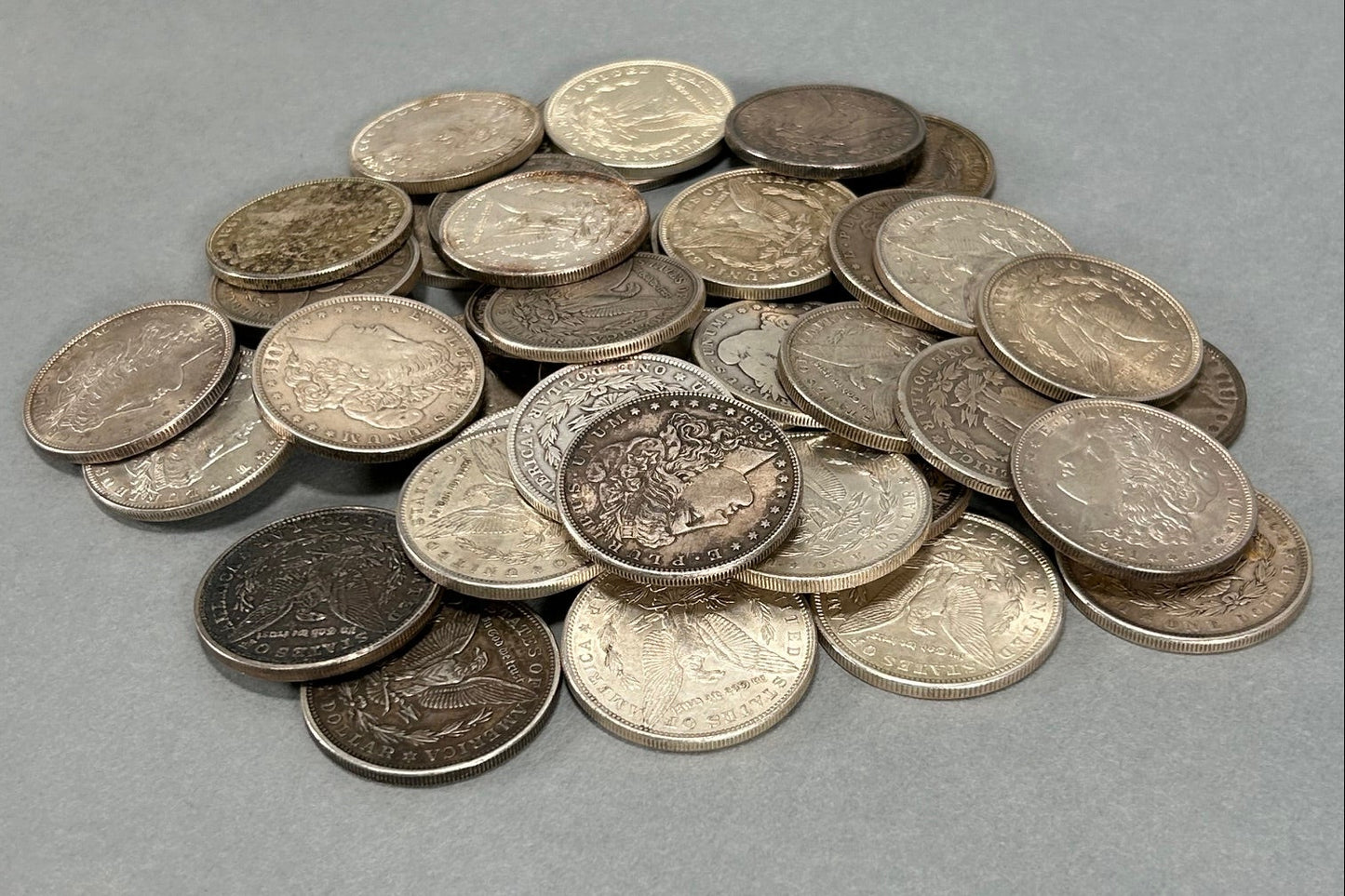 Morgan Silver Dollar (Random Year) From Picture Shown