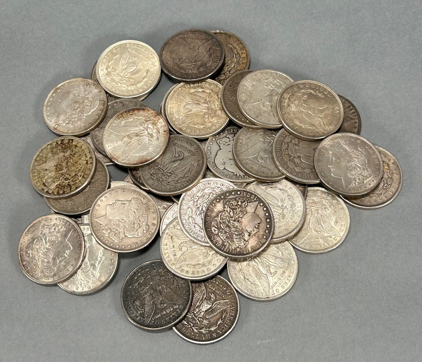 Morgan Silver Dollar (Random Year) From Picture Shown