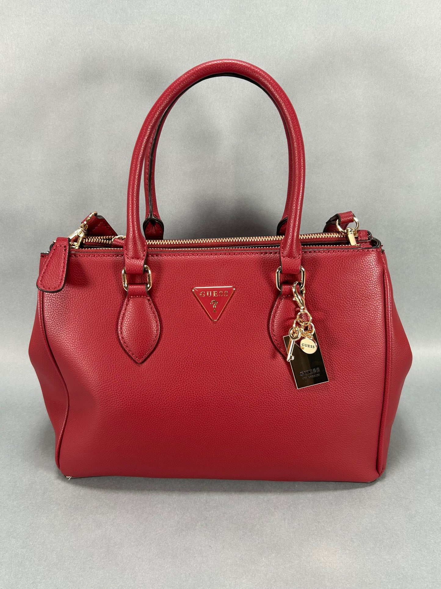 Guess Doretta Satchel Bag - Red
