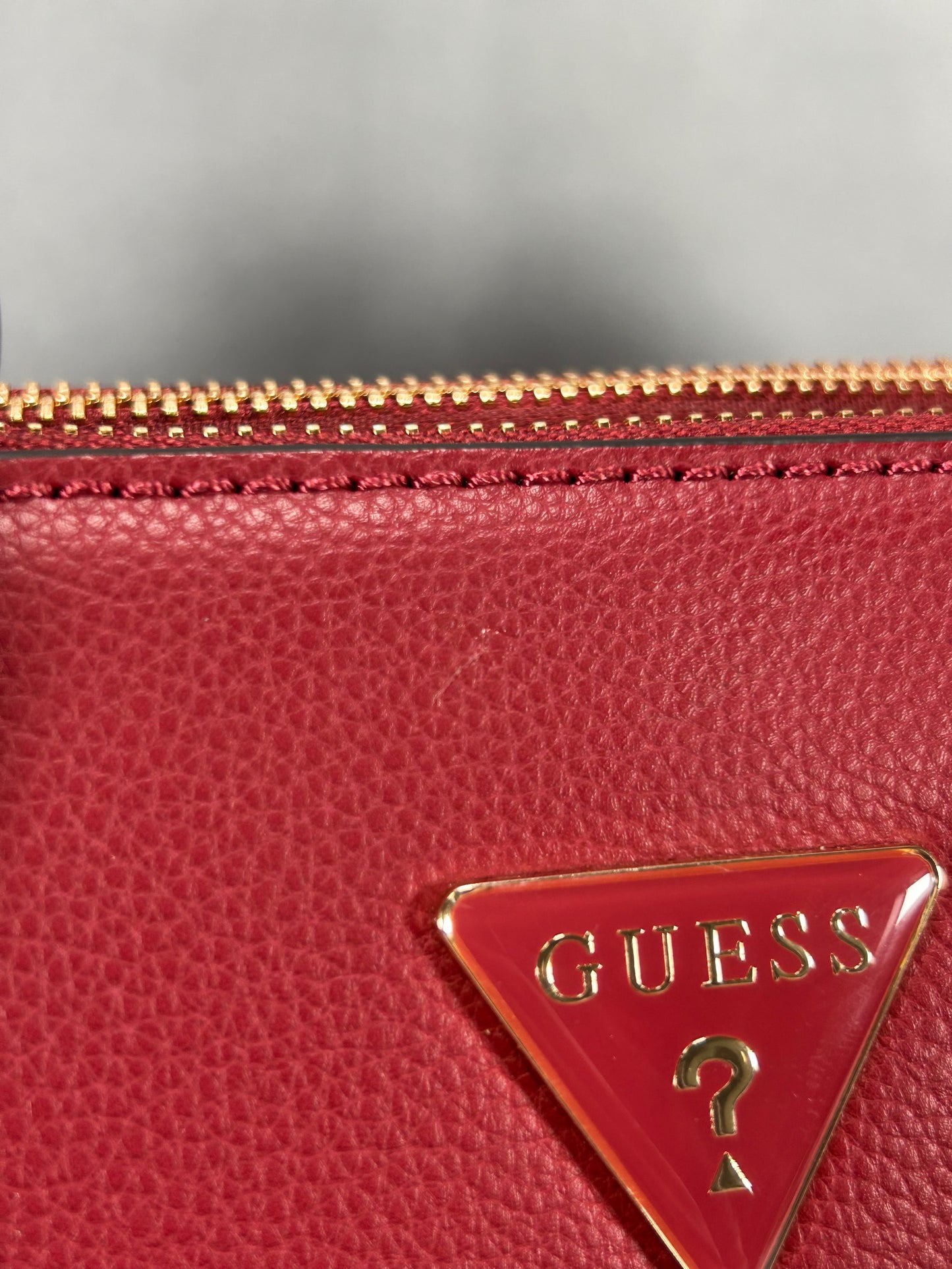 Guess Doretta Satchel Bag - Red
