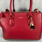 Guess Doretta Satchel Bag - Red