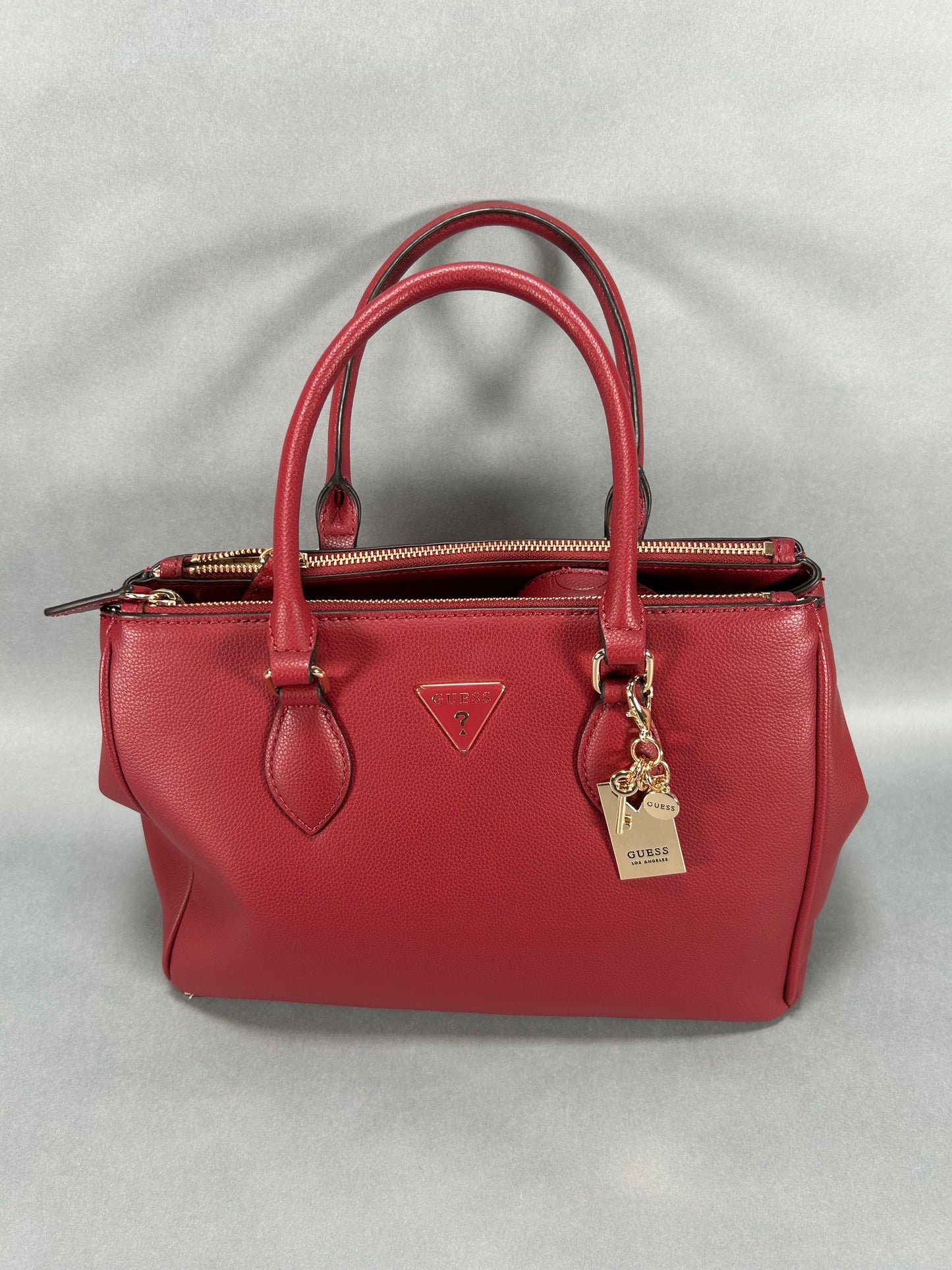 Guess Doretta Satchel Bag - Red