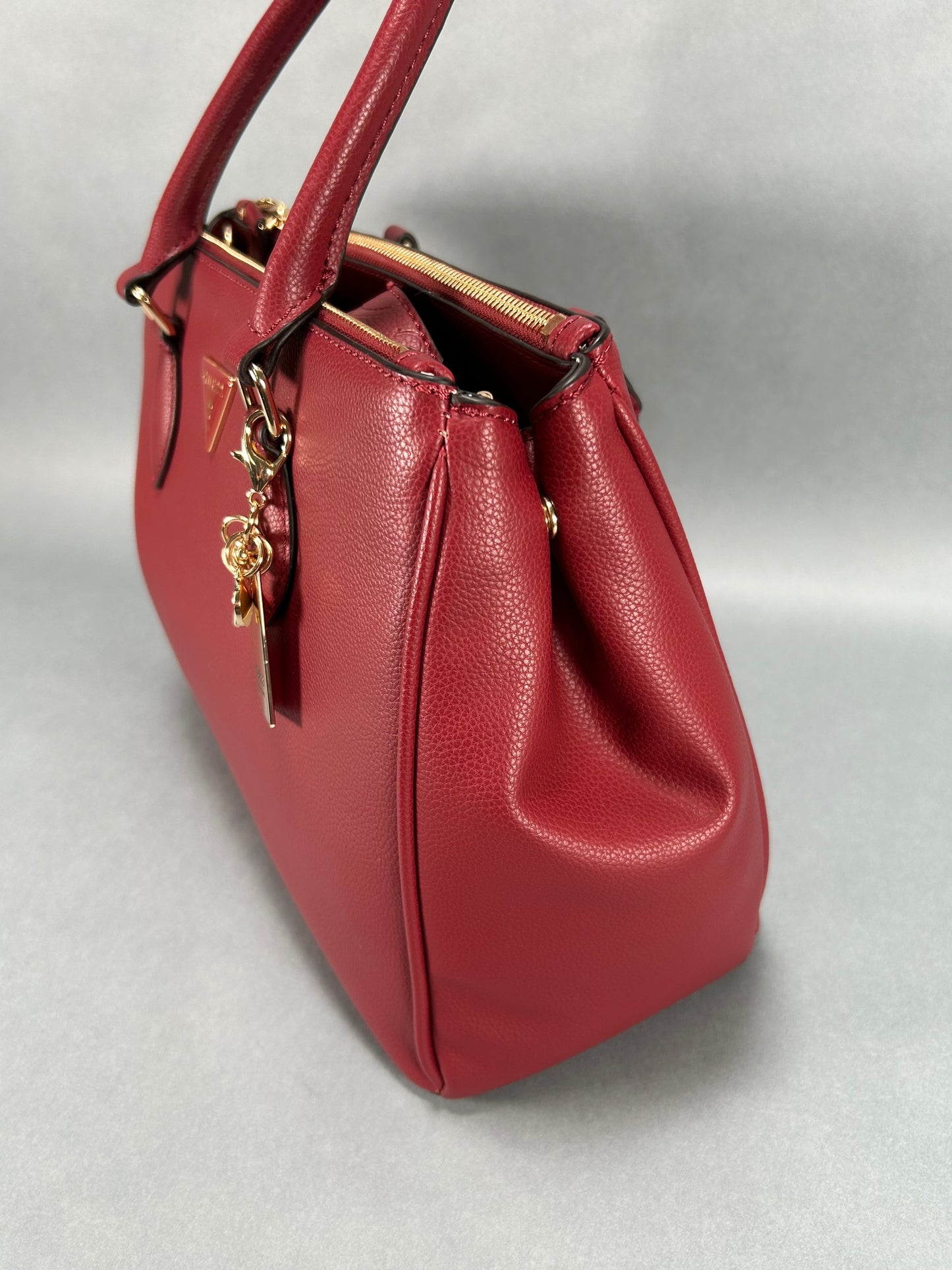 Guess Doretta Satchel Bag - Red