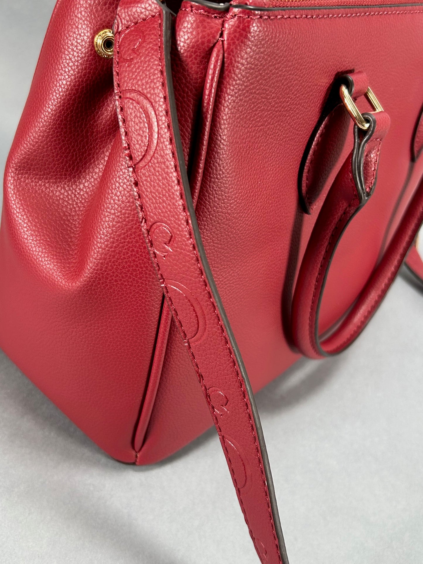 Guess Doretta Satchel Bag - Red