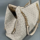 Michael Kors Medium Christina Signature Logo Tote Bag