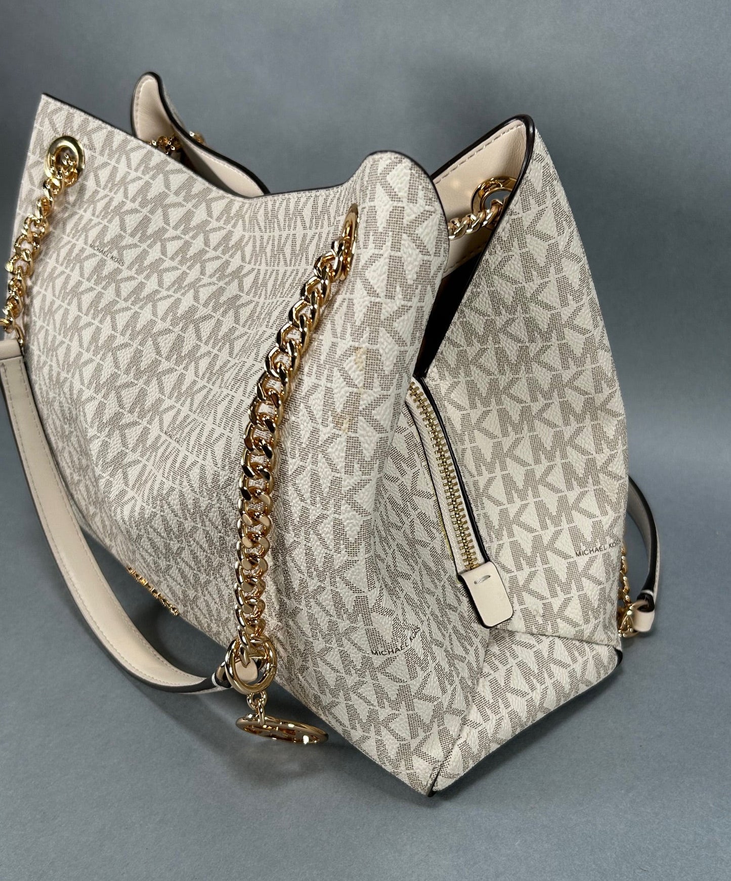 Michael Kors Medium Christina Signature Logo Tote Bag