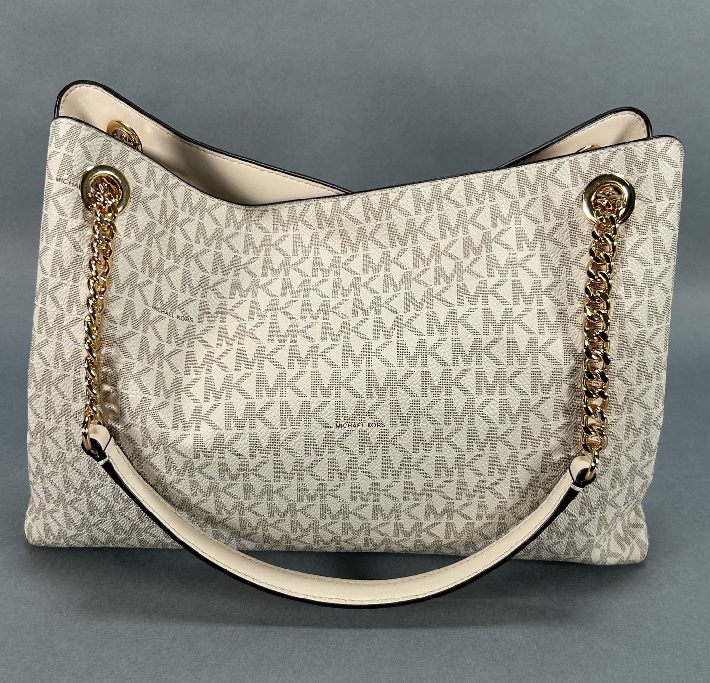Michael Kors Medium Christina Signature Logo Tote Bag