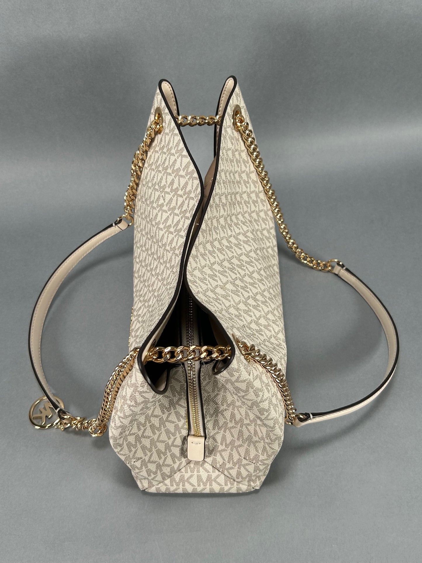 Michael Kors Medium Christina Signature Logo Tote Bag