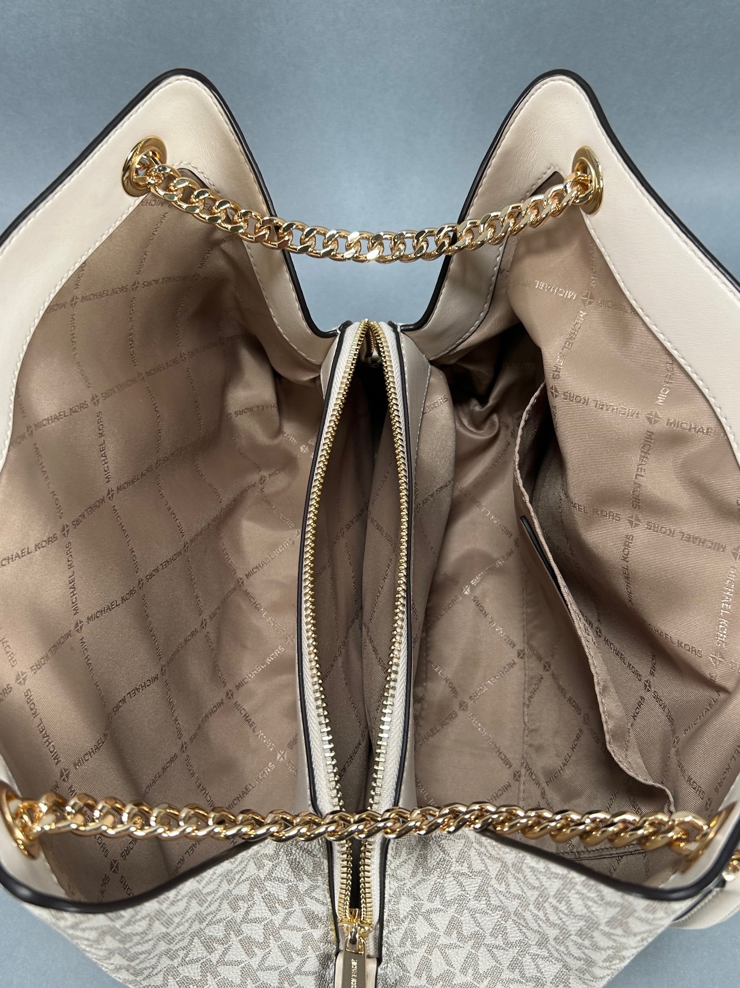 Michael Kors Medium Christina Signature Logo Tote Bag