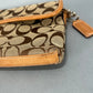 Coach Signature Mini Handbag Clip Demi 6348