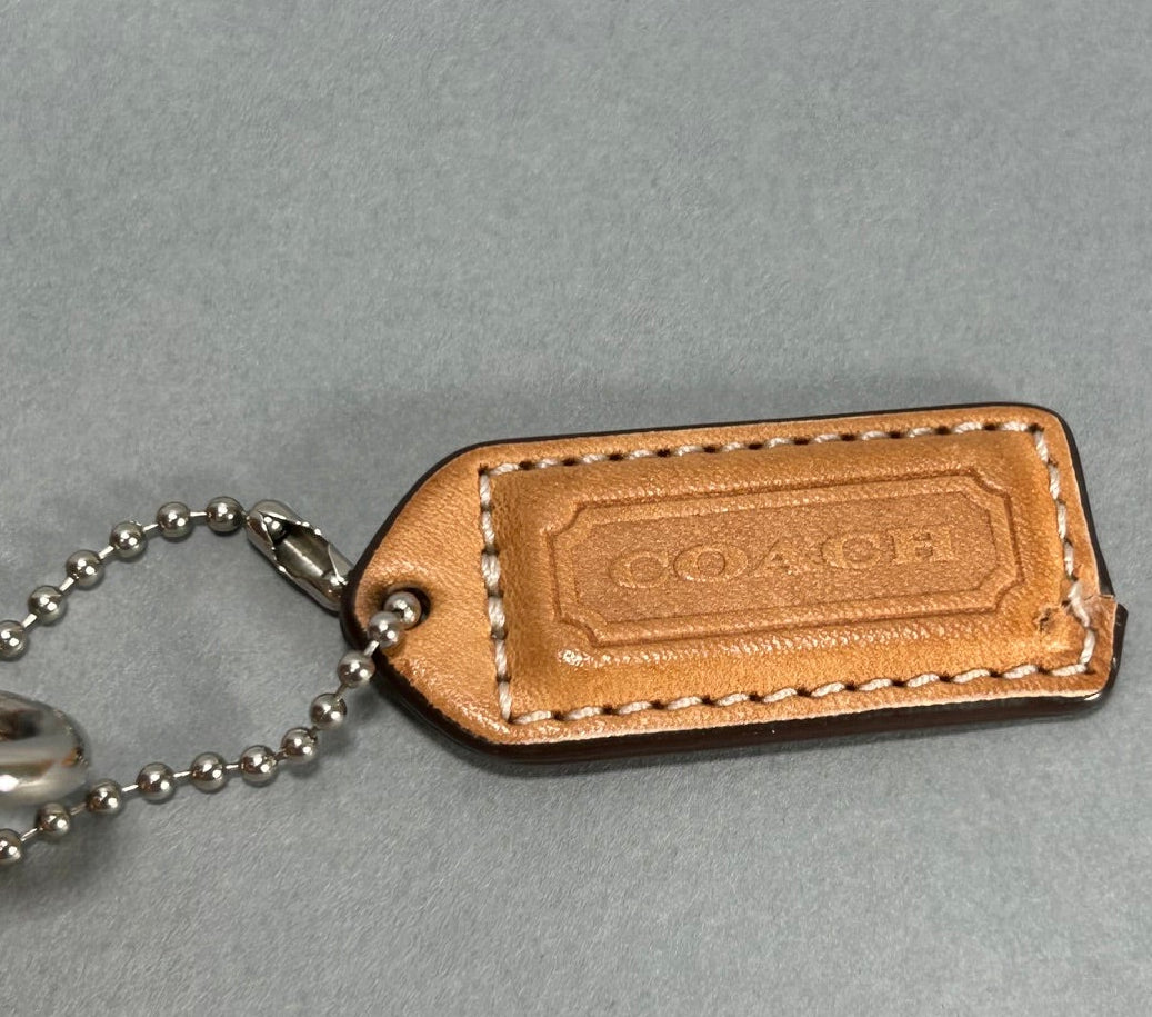 Coach Signature Mini Handbag Clip Demi 6348