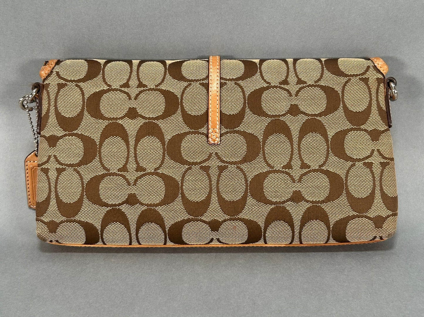 Coach Signature Mini Handbag Clip Demi 6348