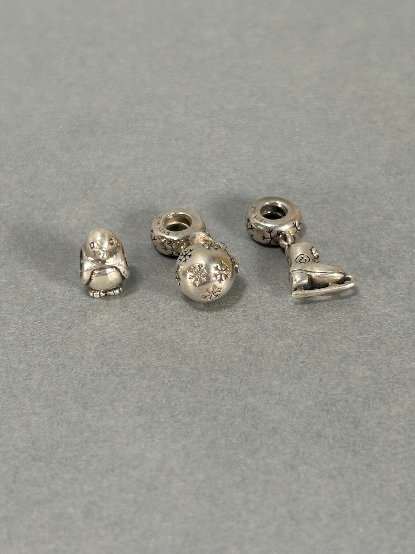 Authentic Pandora Winter Bead Set (3 Beads)