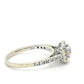 14K White Gold Diamond 0.75ctw Halo Engagement Ring; 3.0g