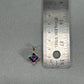 10K Yellow Gold Mystic Topaz Diamond Pendant; 0.15CTW; 2.2g