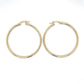 10K Yellow Gold Hoop Earrings; 1.8DWT; 2.8g